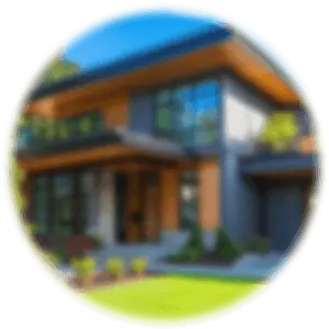 Family with New Home